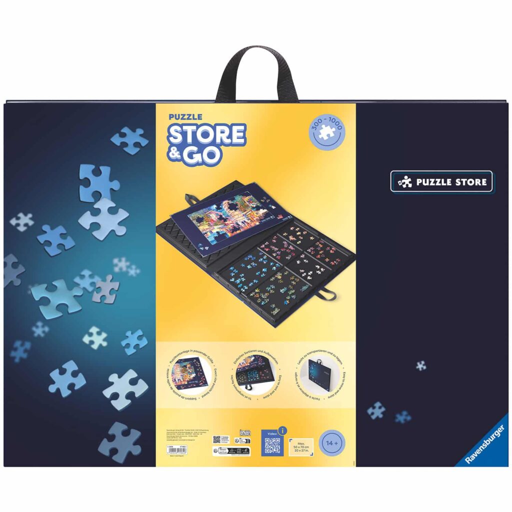 Ravensburger Store & Go – Puslespilsopbevaring 300-1000 brikker