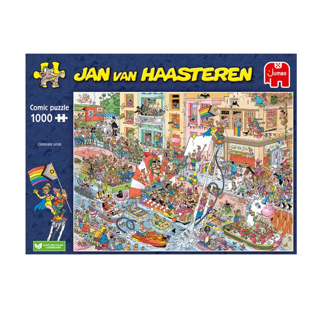 Jan Van Haasteren Puslespil – Fejr Pride! 1000 brikker