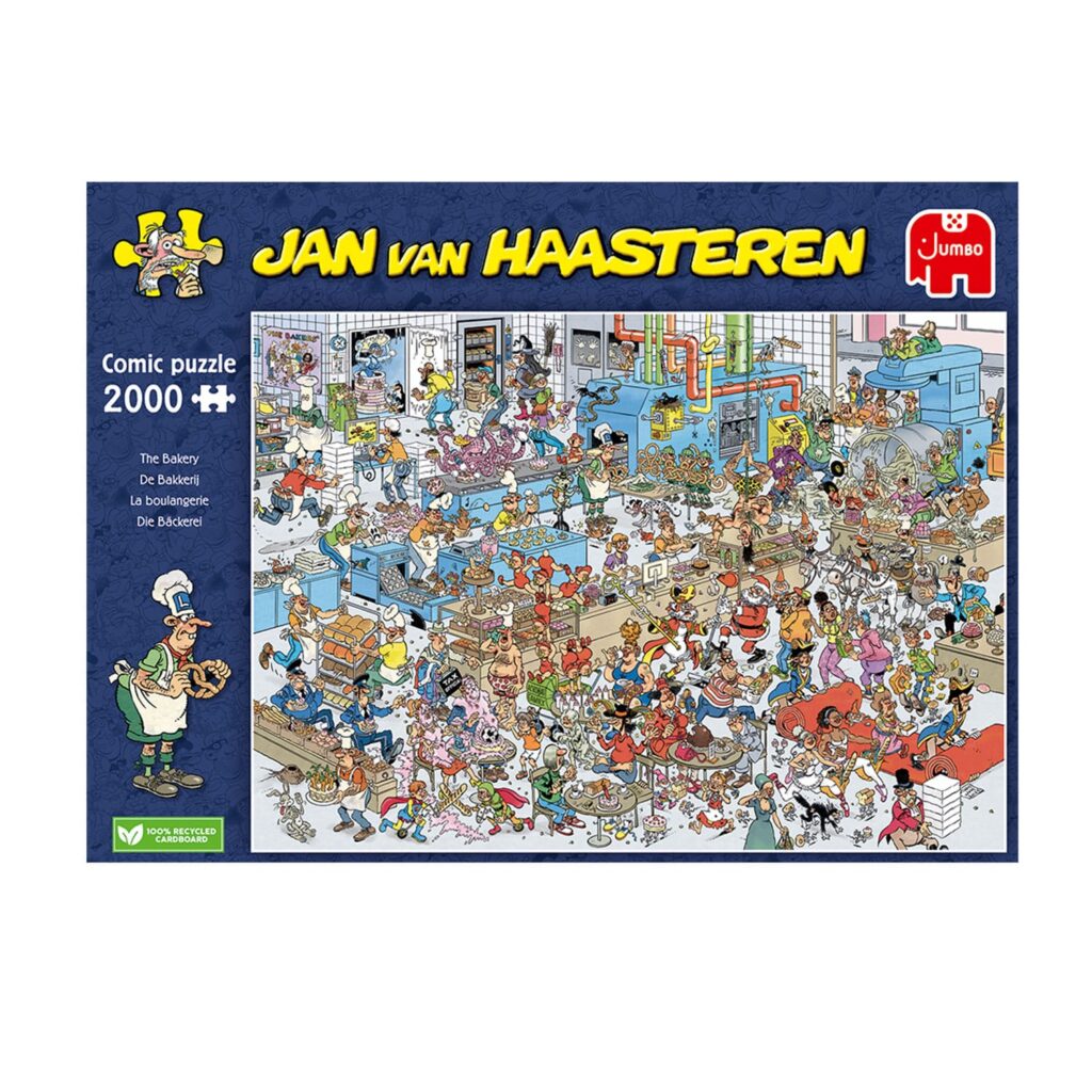 Jan Van Haasteren Puslespil – Bageriet 2000 Brikker