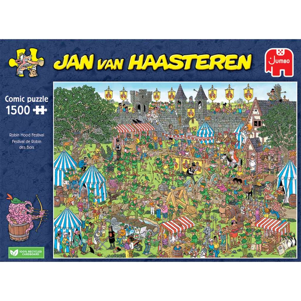 Jan Van Haasteren Puslespil – Middelalderfestival 1500 brikker