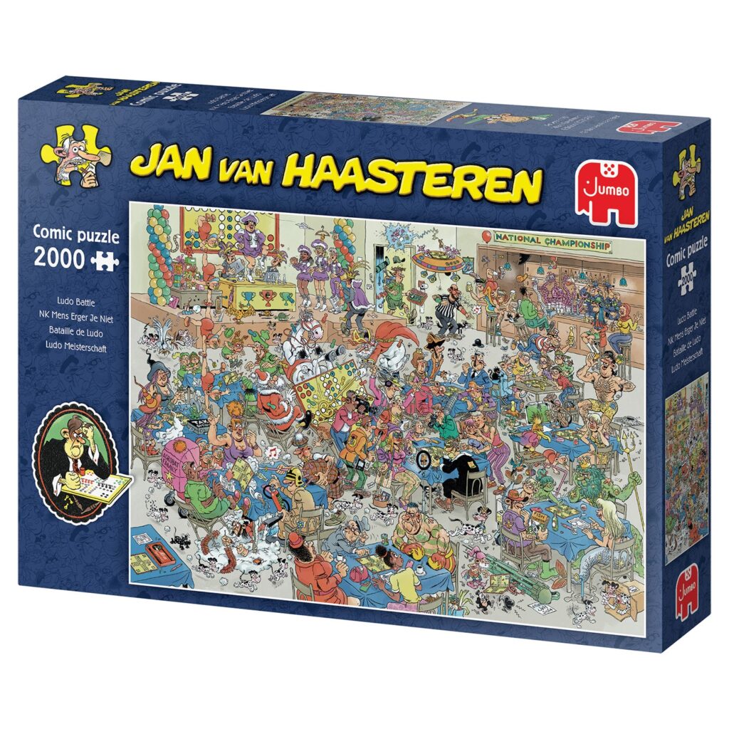 Jan Van Haasteren Puslespil – Fia-Duellen 2000 brikker