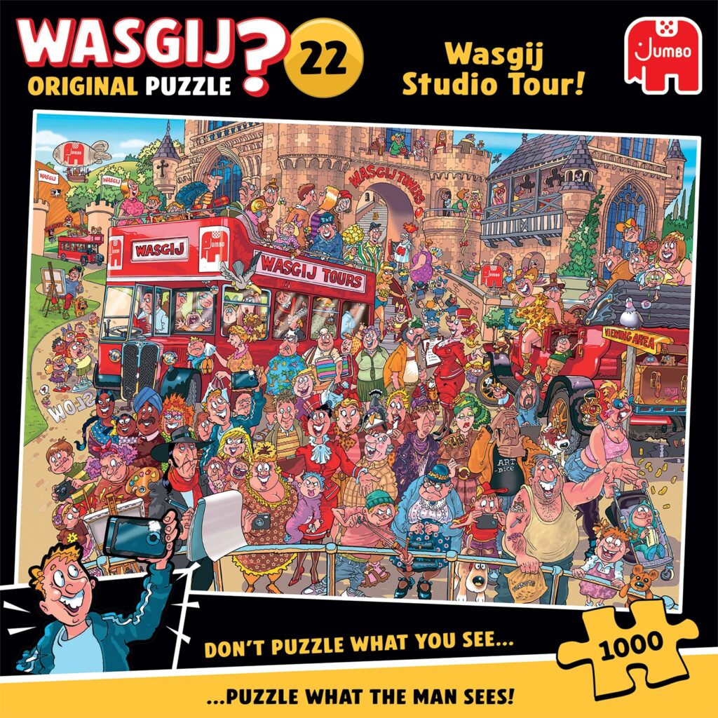 Wasgij Puslespil – Original 22: Wasgij Studio Tour! 1000 brikker