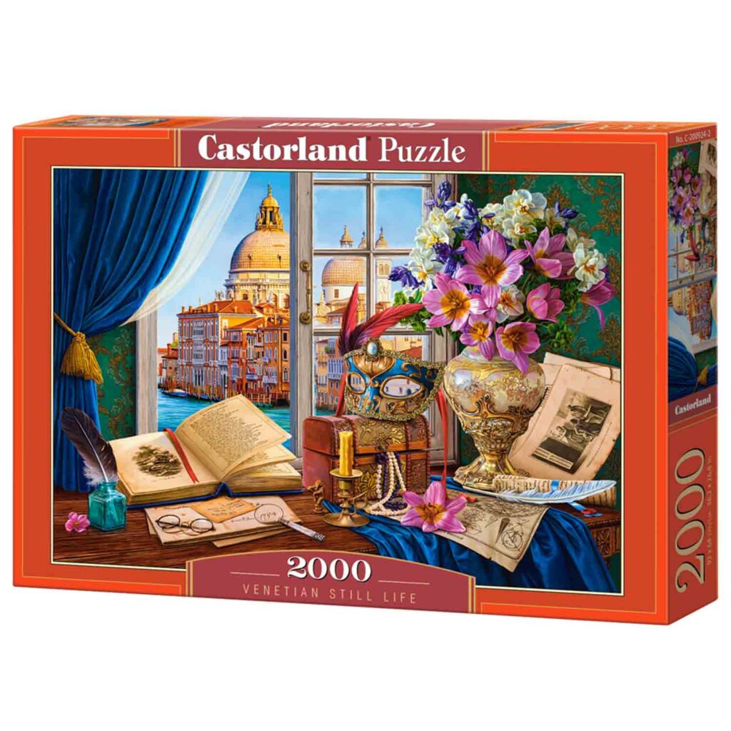 Castorland Puslespil – Venetiansk stilleben 2000 brikker