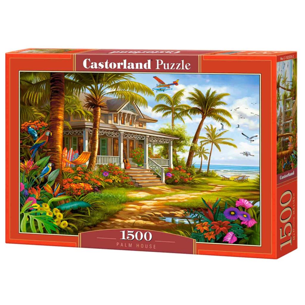 Castorland Puslespil – Palmhuset 1500 brikker