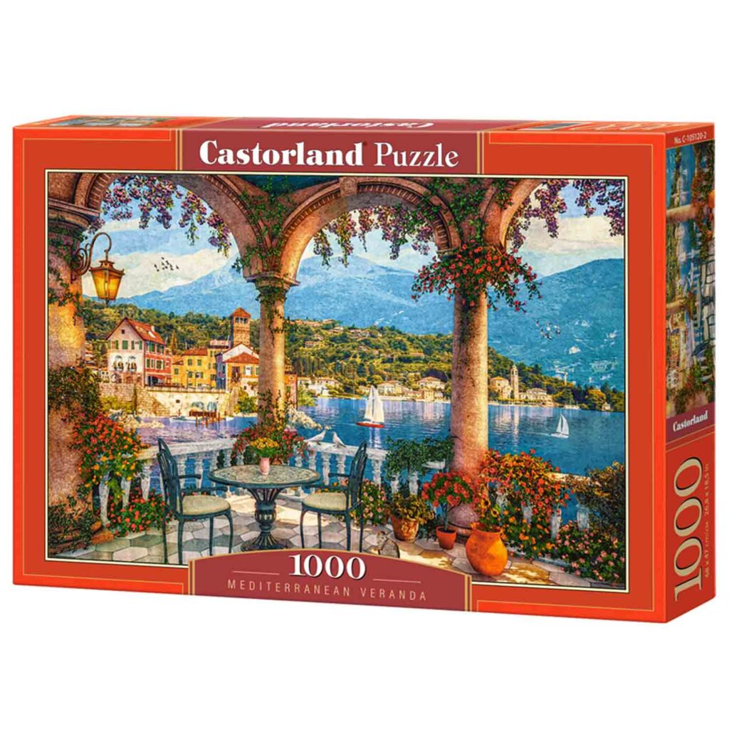 Castorland Puslespil – Middelhavsveranda 1000 brikker