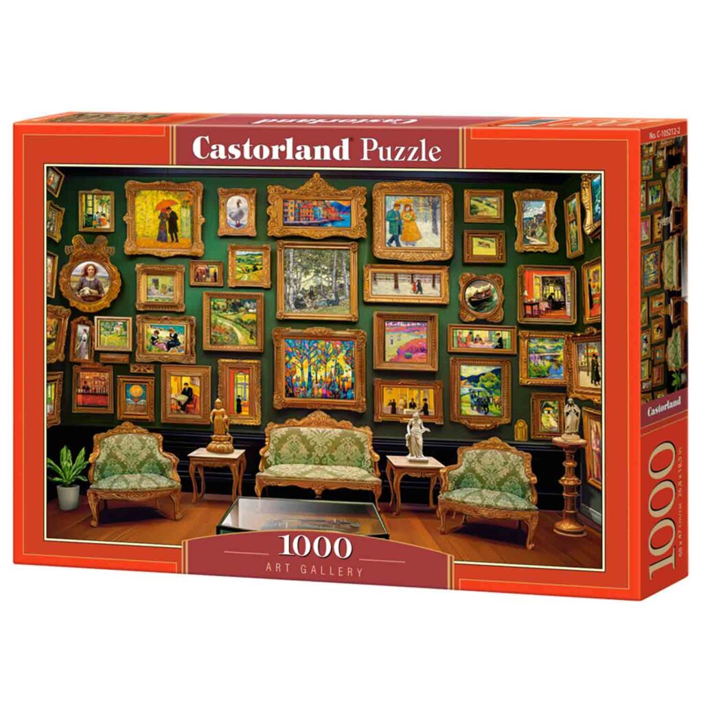 Castorland Puslespil – Kunstgalleri 1000 brikker
