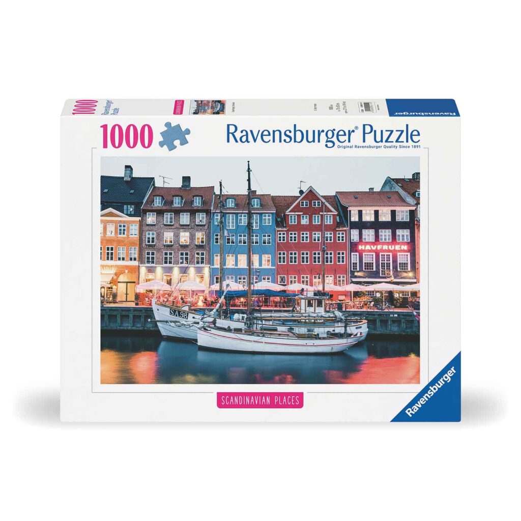 Ravensburger Puslespil – København, Danmark 1000 brikker