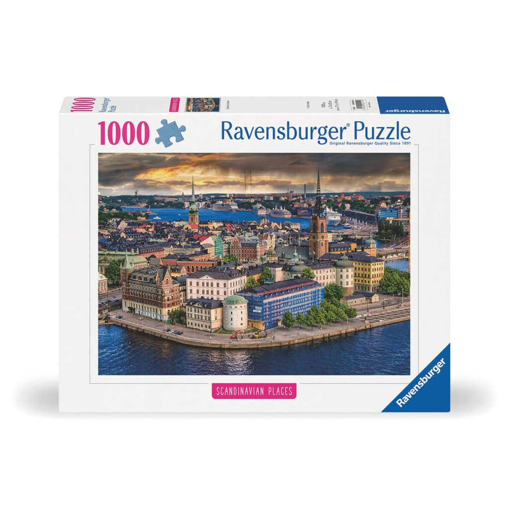 Ravensburger Puslespil – Stockholm, Sverige 1000 brikker