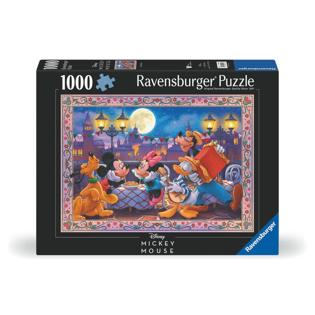 Ravensburger Puslespil – Disney Mosaik: Mickey Mouse 1000 brikker