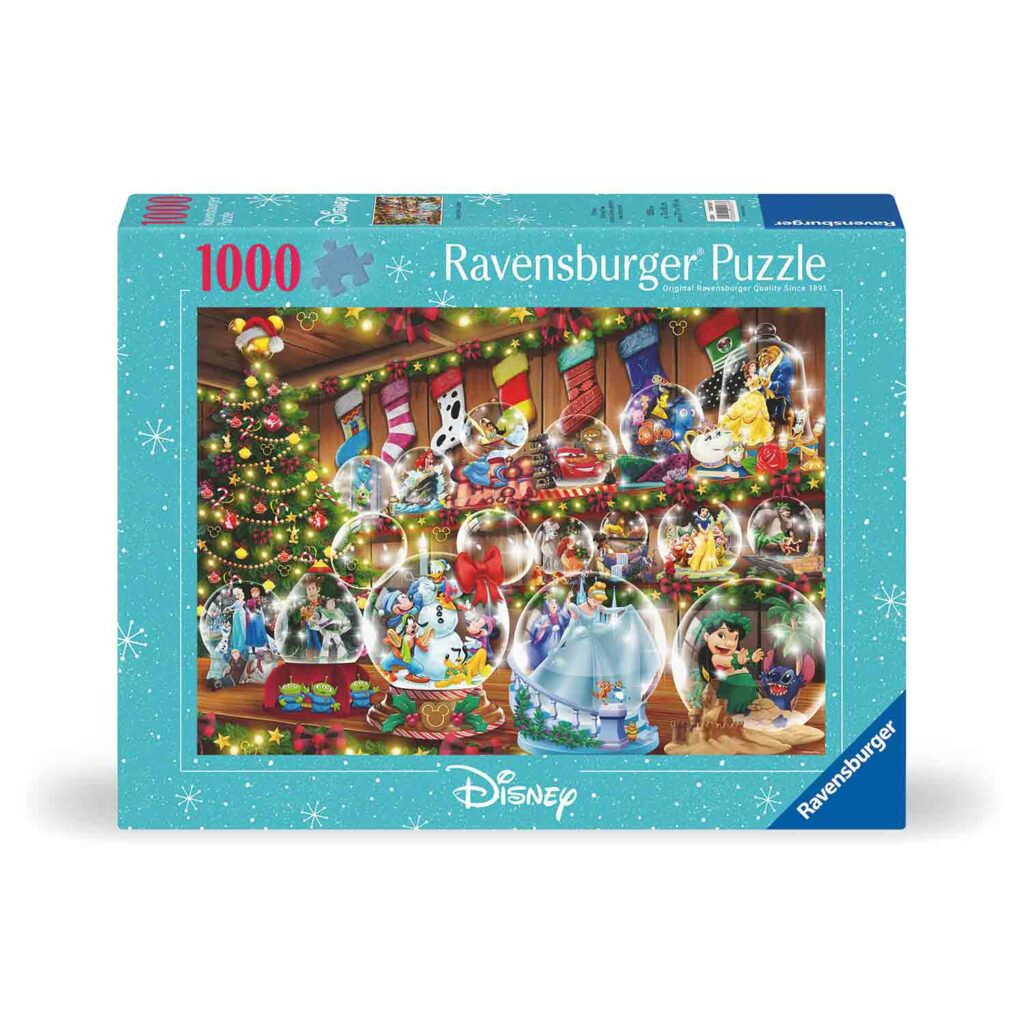 Ravensburger Puslespil – Disney Jul 1000 brikker