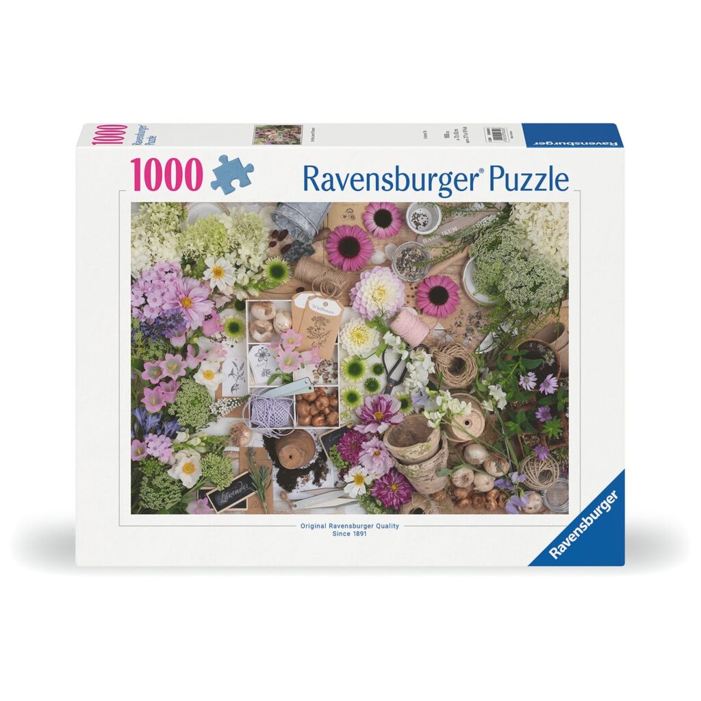 Ravensburger Puslespil – Magnifik blomsterkærlighed 1000 brikker