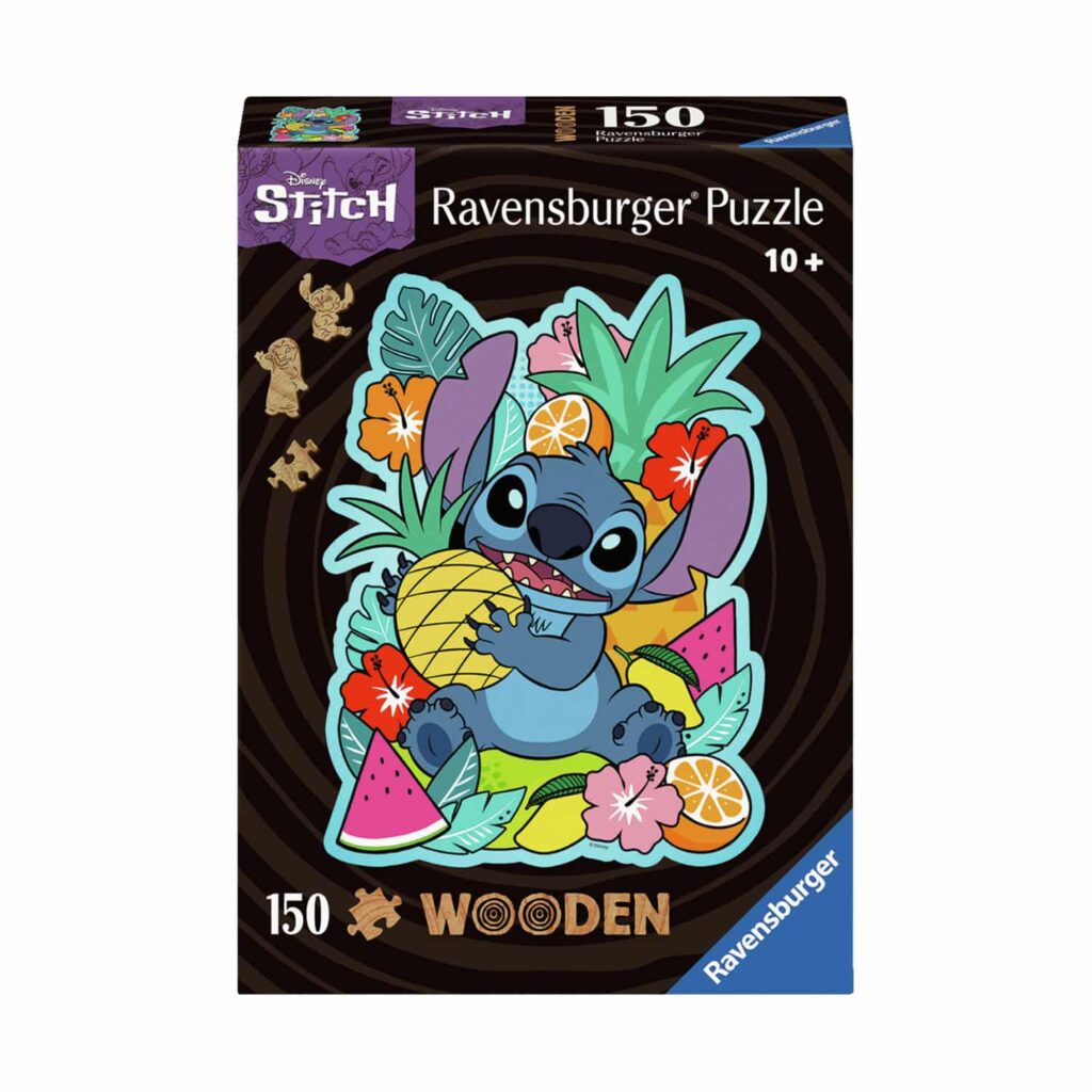 Ravensburger Træpuslespil – Disney Stitch 150 Brikker