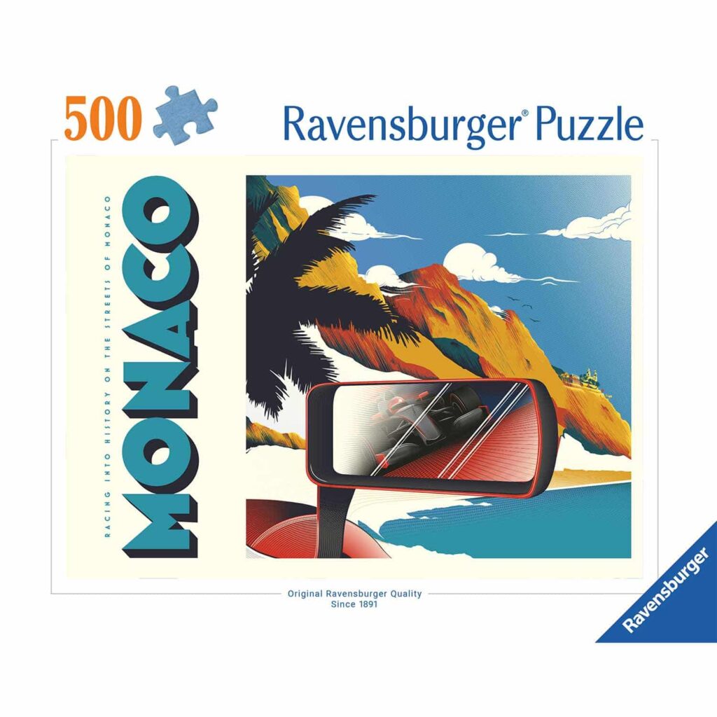 Ravensburger Puslespil – Monaco Grand Prix 500 brikker