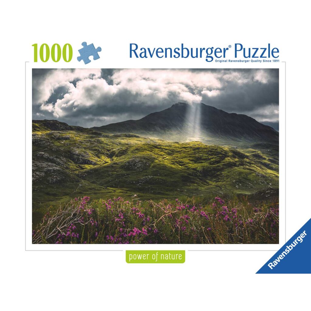 Ravensburger Puslespil – Mythos Højland 1000 brikker