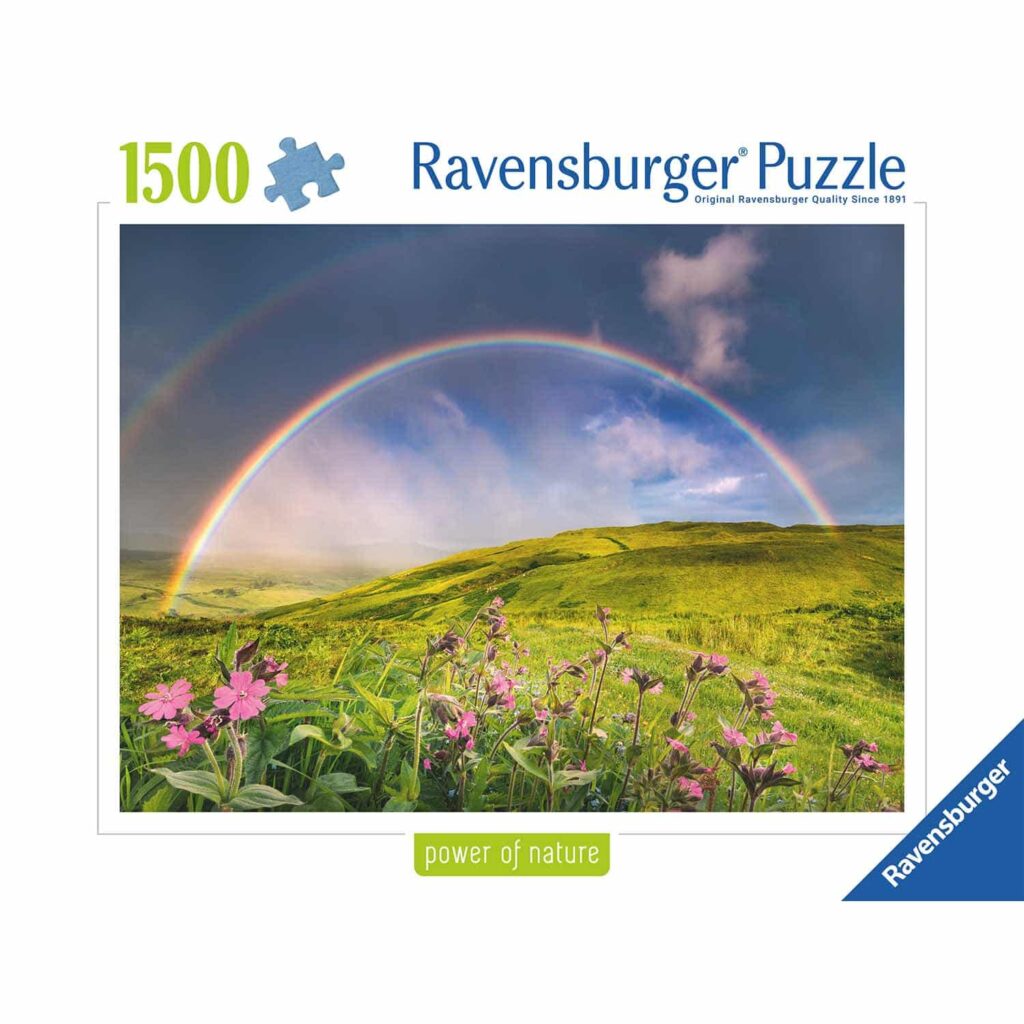 Ravensburger Puslespil – Regnbuelandskab, 1500 brikker