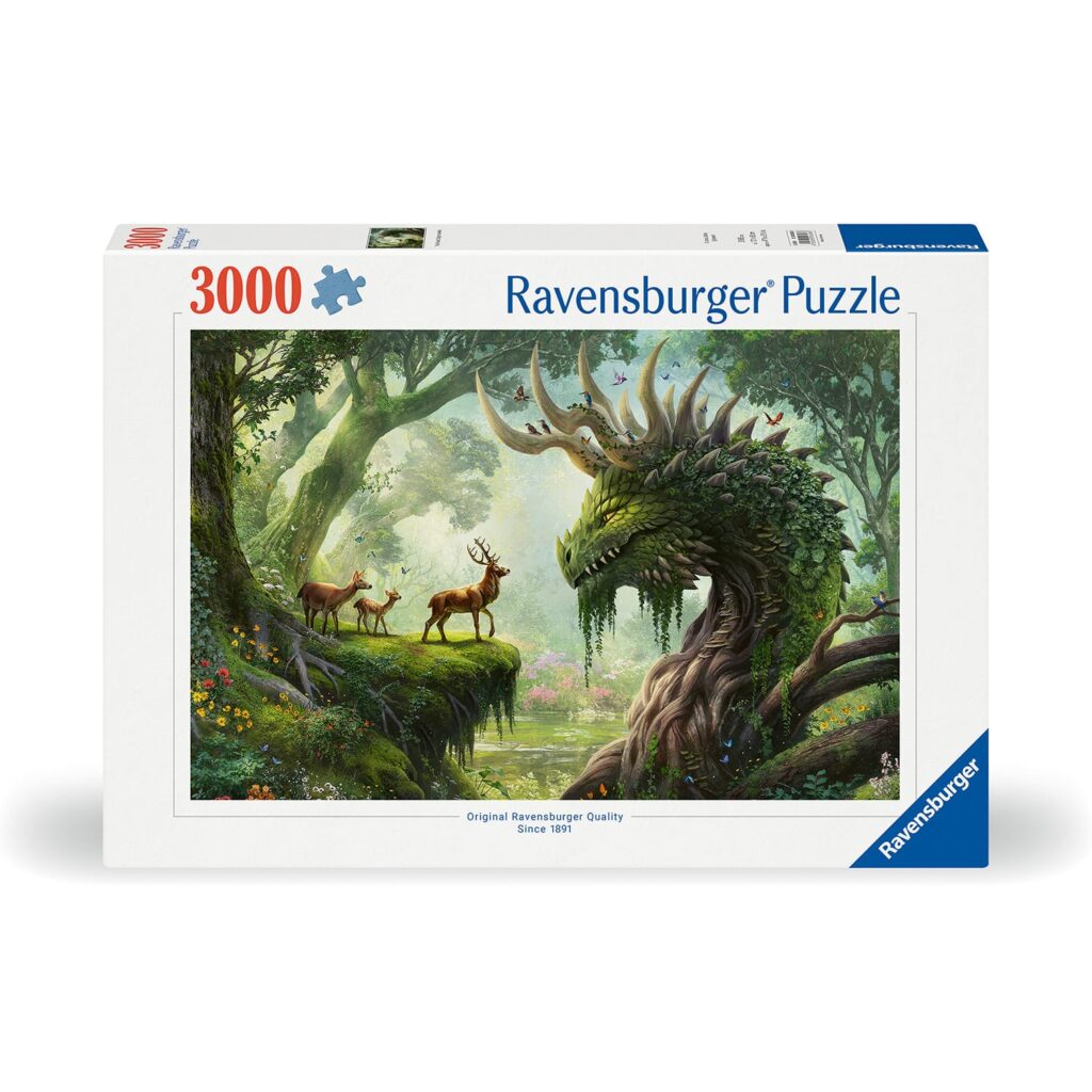 Ravensburger Puslespil – Skovdragen vågner 3000 brikker