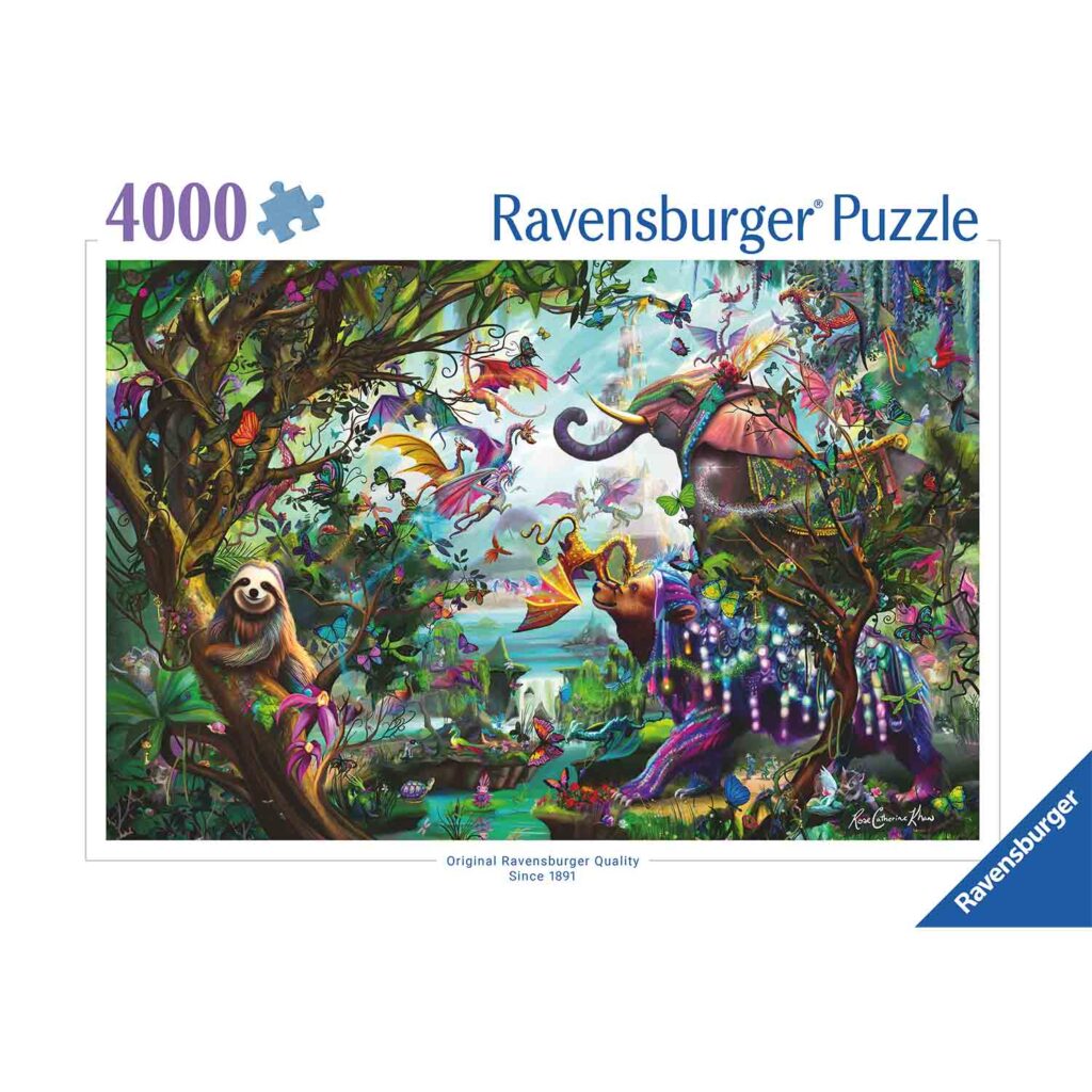 Ravensburger Puslespil – Tropiske drager 4000 brikker