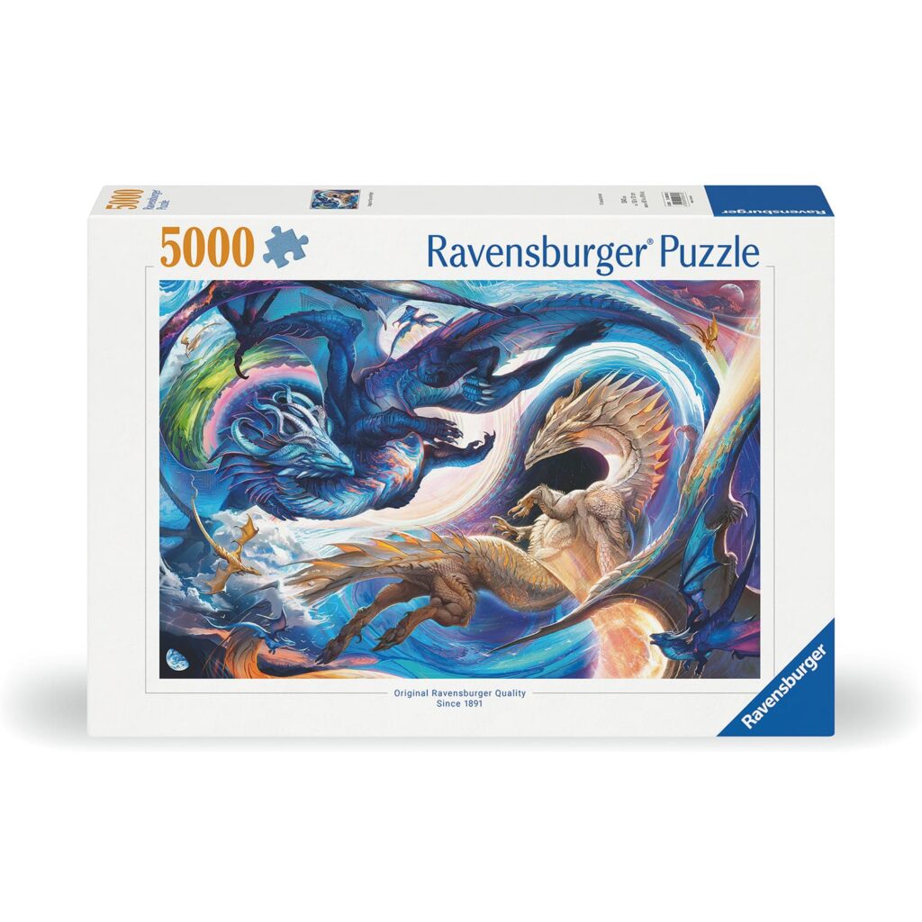 Ravensburger Puslespil – Drake Nat & Dag 5000 brikker