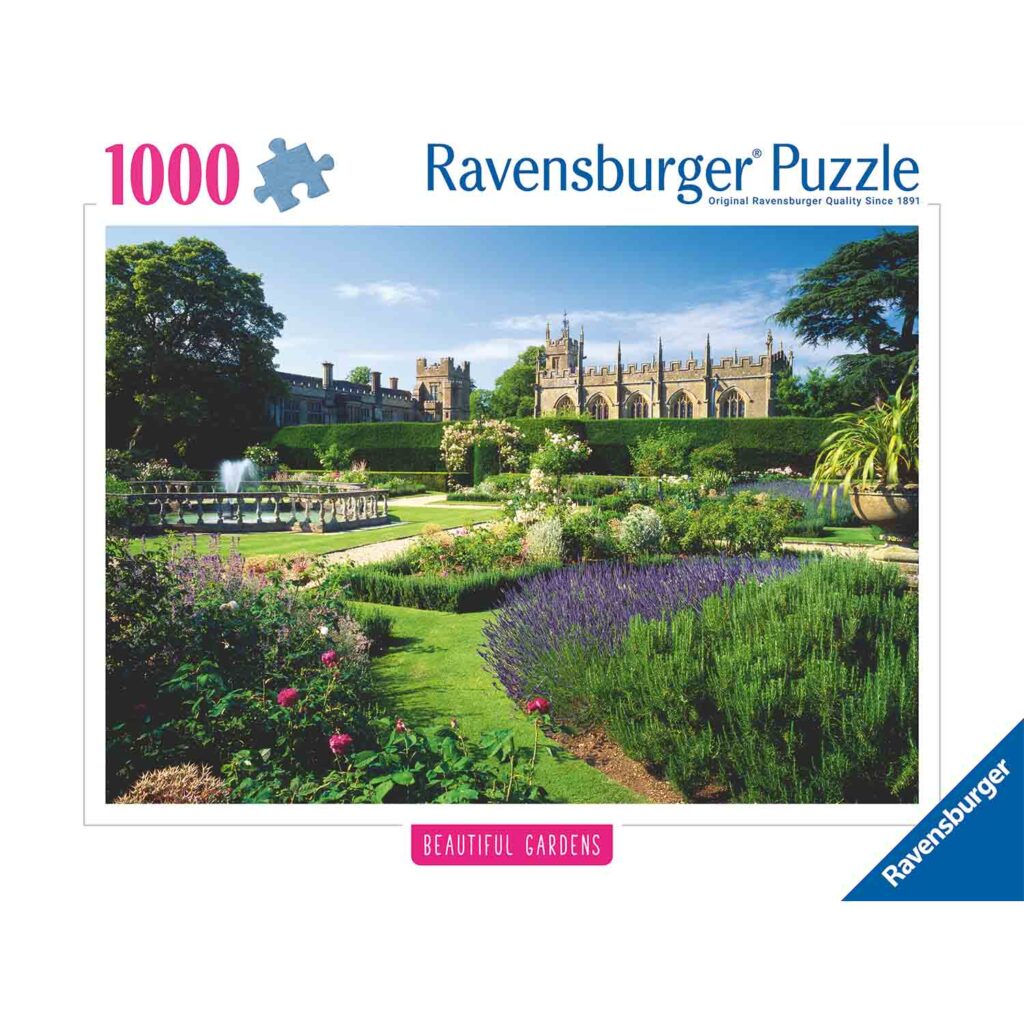 Ravensburger Puslespil – Dronningens Have på Sudeley Castle 1000 brikker