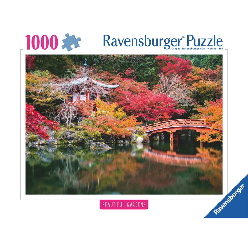 Ravensburger Puslespil – Daigo-ji Tempel i Kyoto, Japan 1000 brikker