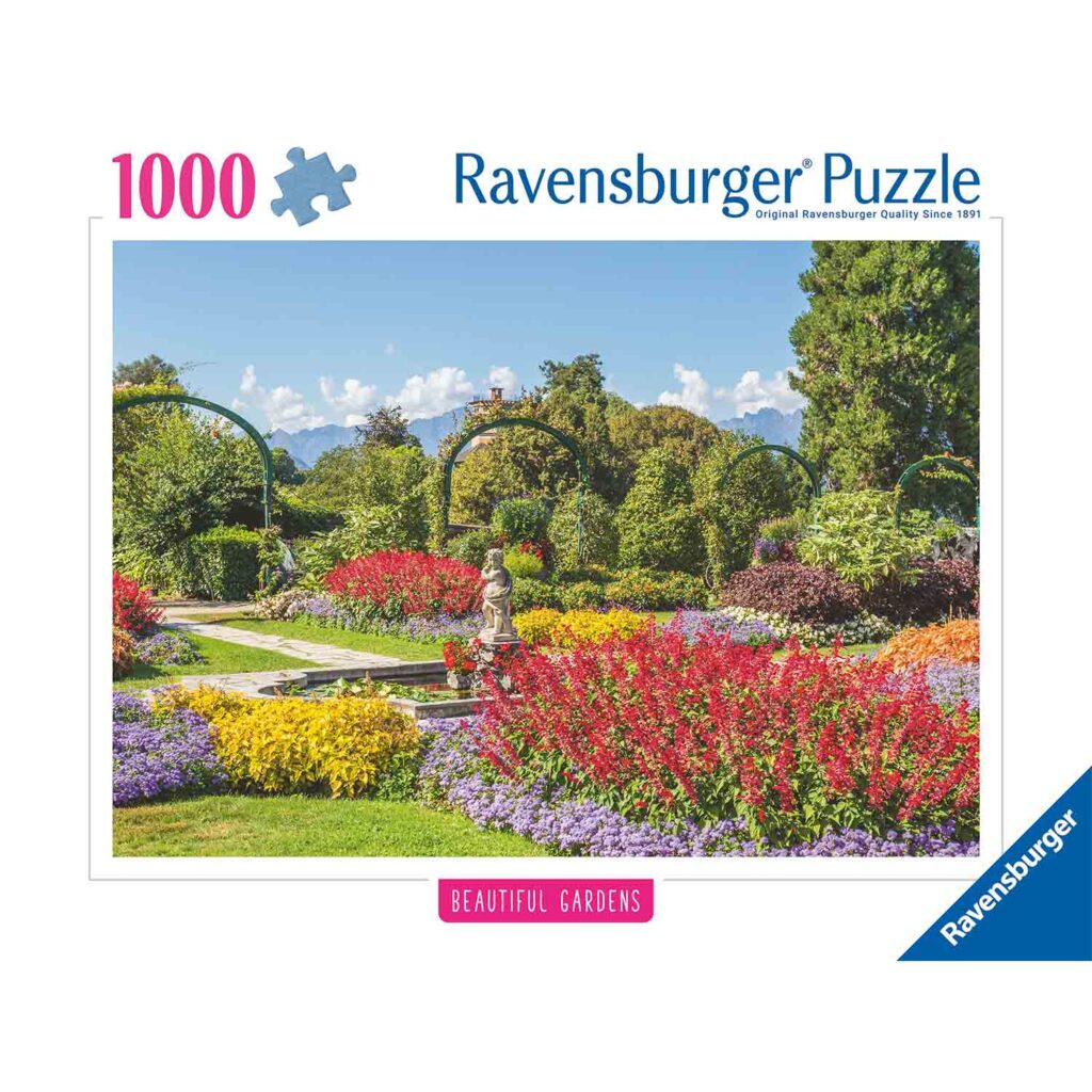 Ravensburger Puslespil – Villa Pallavicino-parken, Italien 1000 brikker