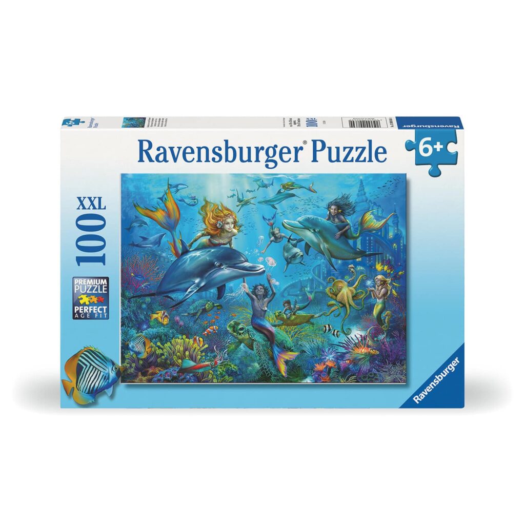 Ravensburger Puslespil – Undervandseventyr 100 brikker