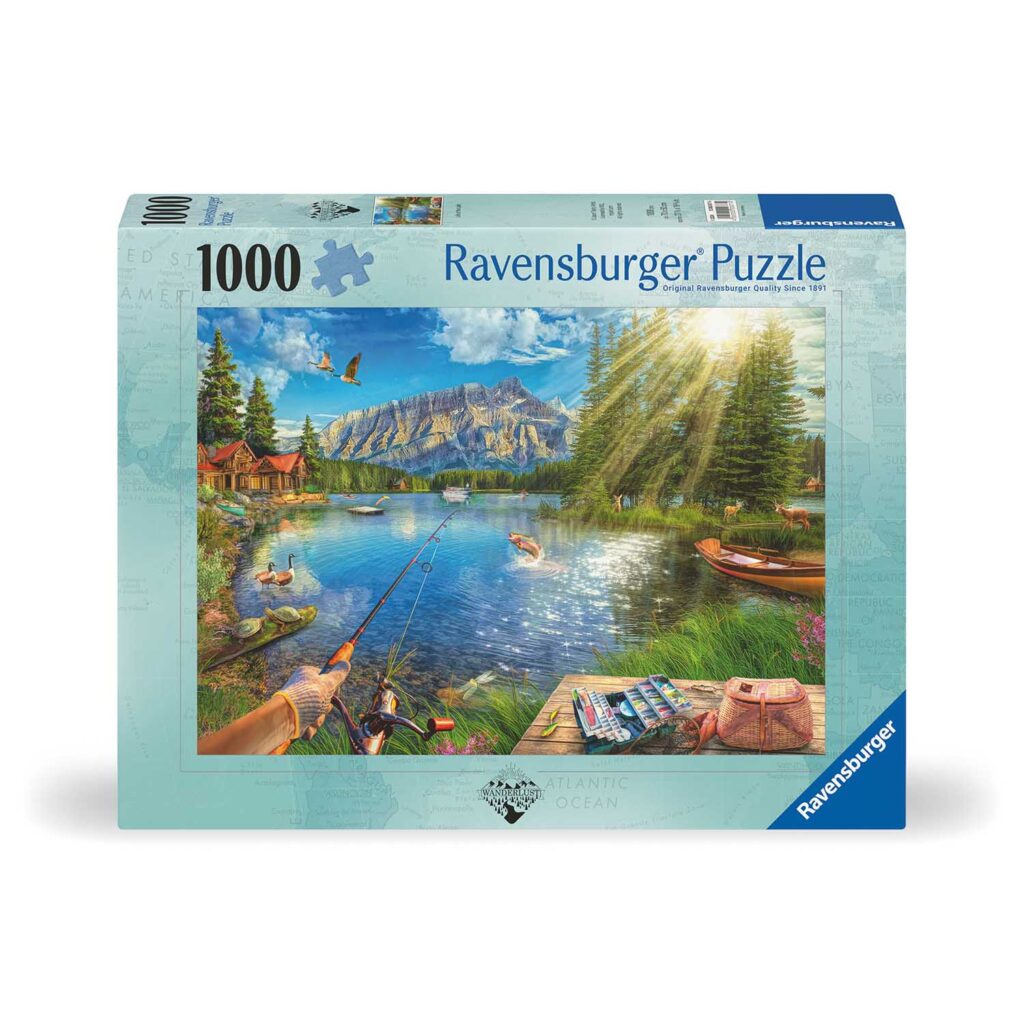 Ravensburger Puslespil – Livet ved søen 1000 brikker