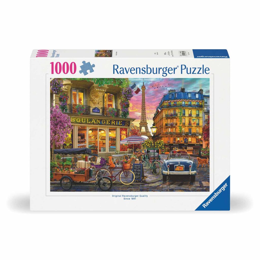 Ravensburger Puslespil – Paris ved daggry 1000 brikker