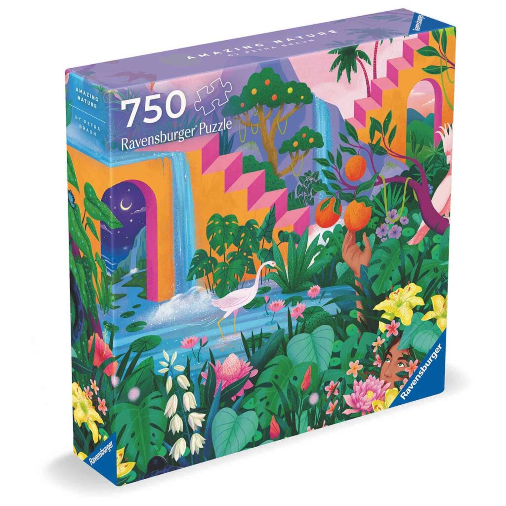 Ravensburger Puslespil – Art & Soul: Fantastisk natur 750 brikker