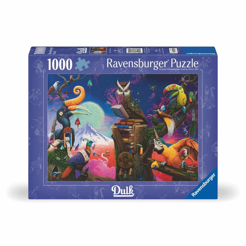 Ravensburger Puslespil – Sange fra uddøde fugle 1000 brikker