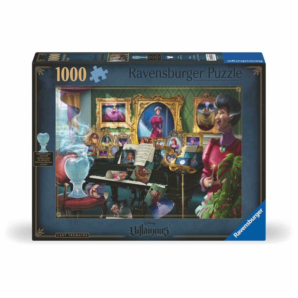 Ravensburger Puslespil – Disney Villainous Skurke: Lady Tremaine 1000 brikker
