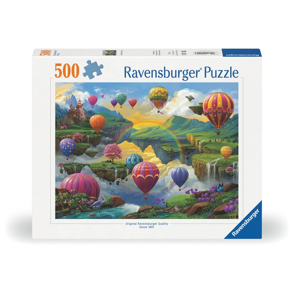 Ravensburger Puslespil – Luftballondalen 500 brikker