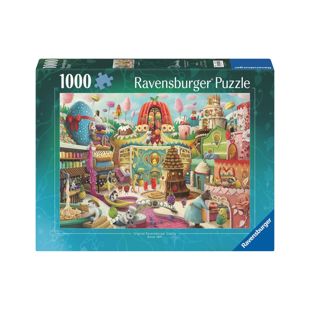 Ravensburger Puslespil – Godisgaden 1000 brikker