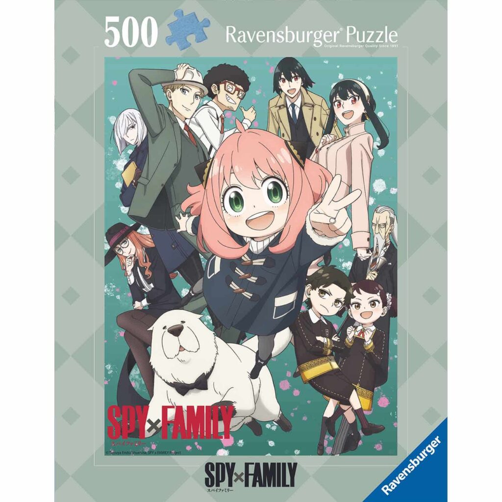 Ravensburger Puslespil – Spy X Family 500 brikker