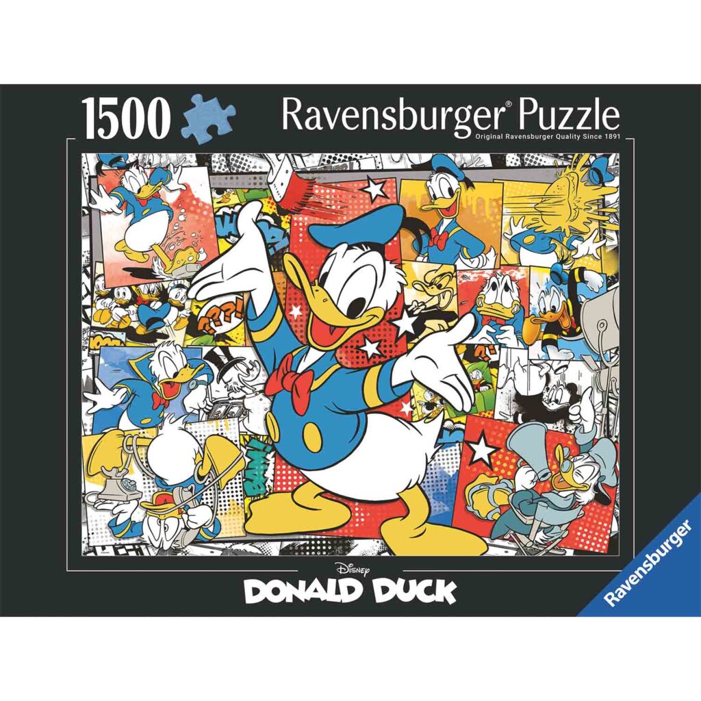 Ravensburger Puslespil – Anders And 1500 brikker