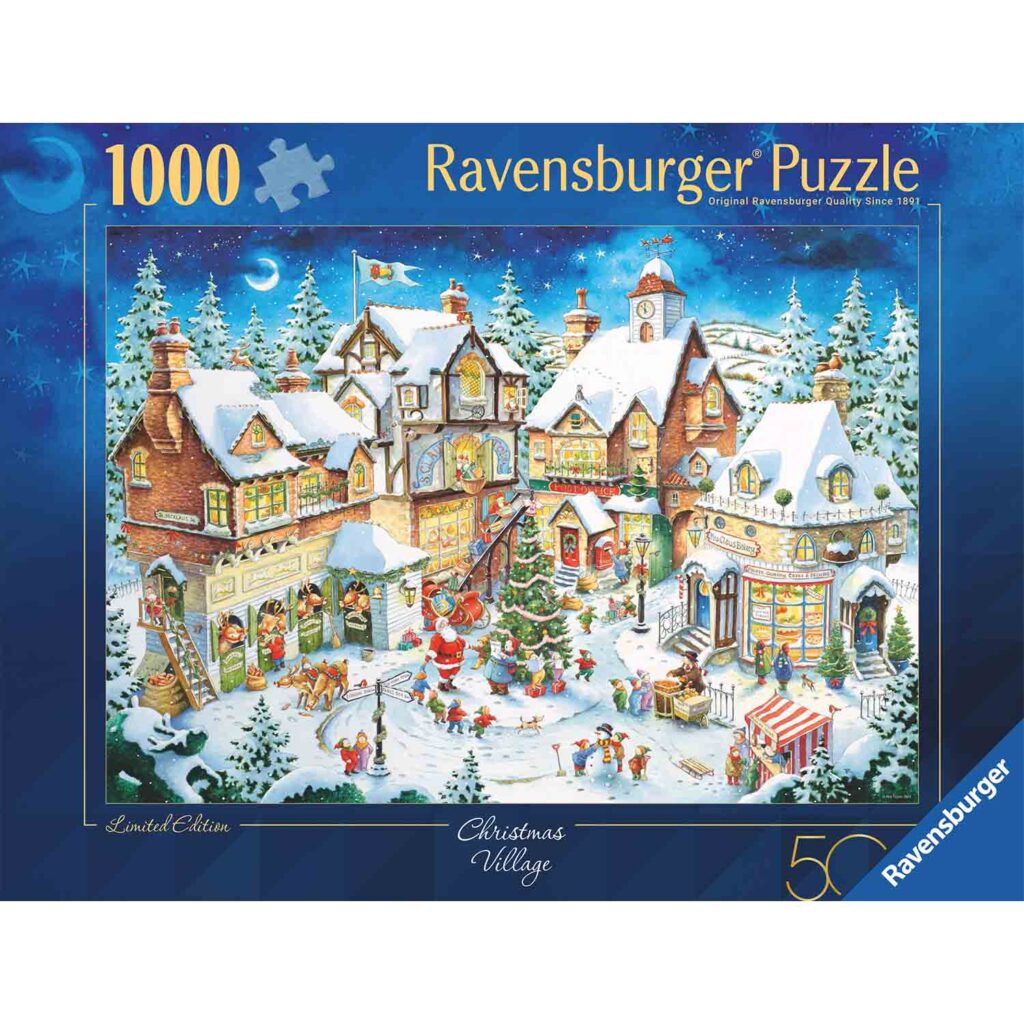 Ravensburger Puslespil – 50-års jubilæum Limited Edition: Jul 1000 brikker