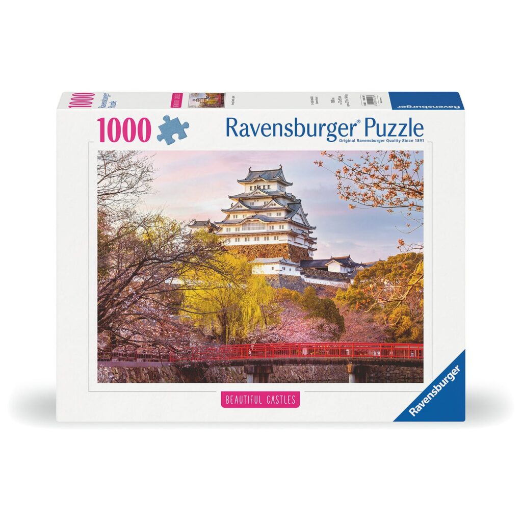 Ravensburger Puslespil – Himeji Slot, Japan 1000 brikker