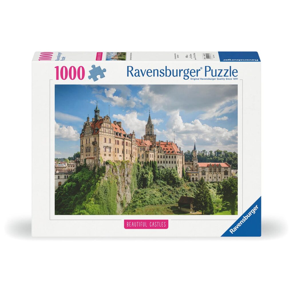 Ravensburger Puslespil – Hohenzollern Slot i Sigmaringen, Tyskland 1000 brikker