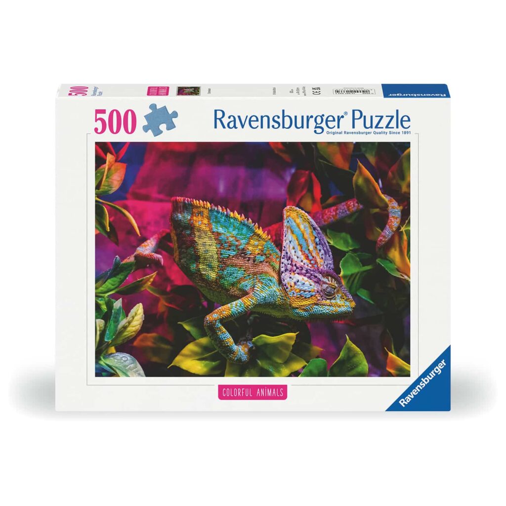 Ravensburger Puslespil – Kameleon 500 brikker