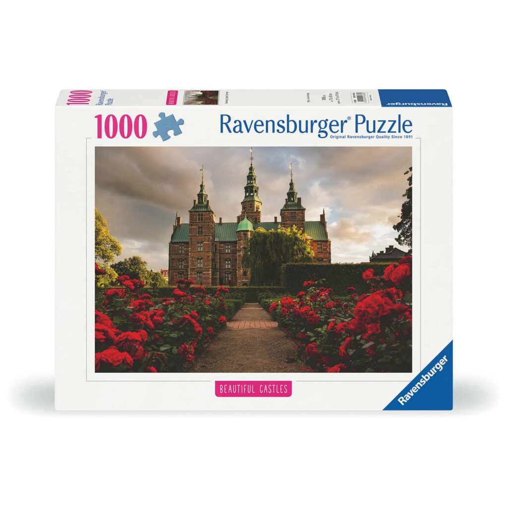 Ravensburger Puslespil – Rosenborg Slot, Danmark 1000 brikker