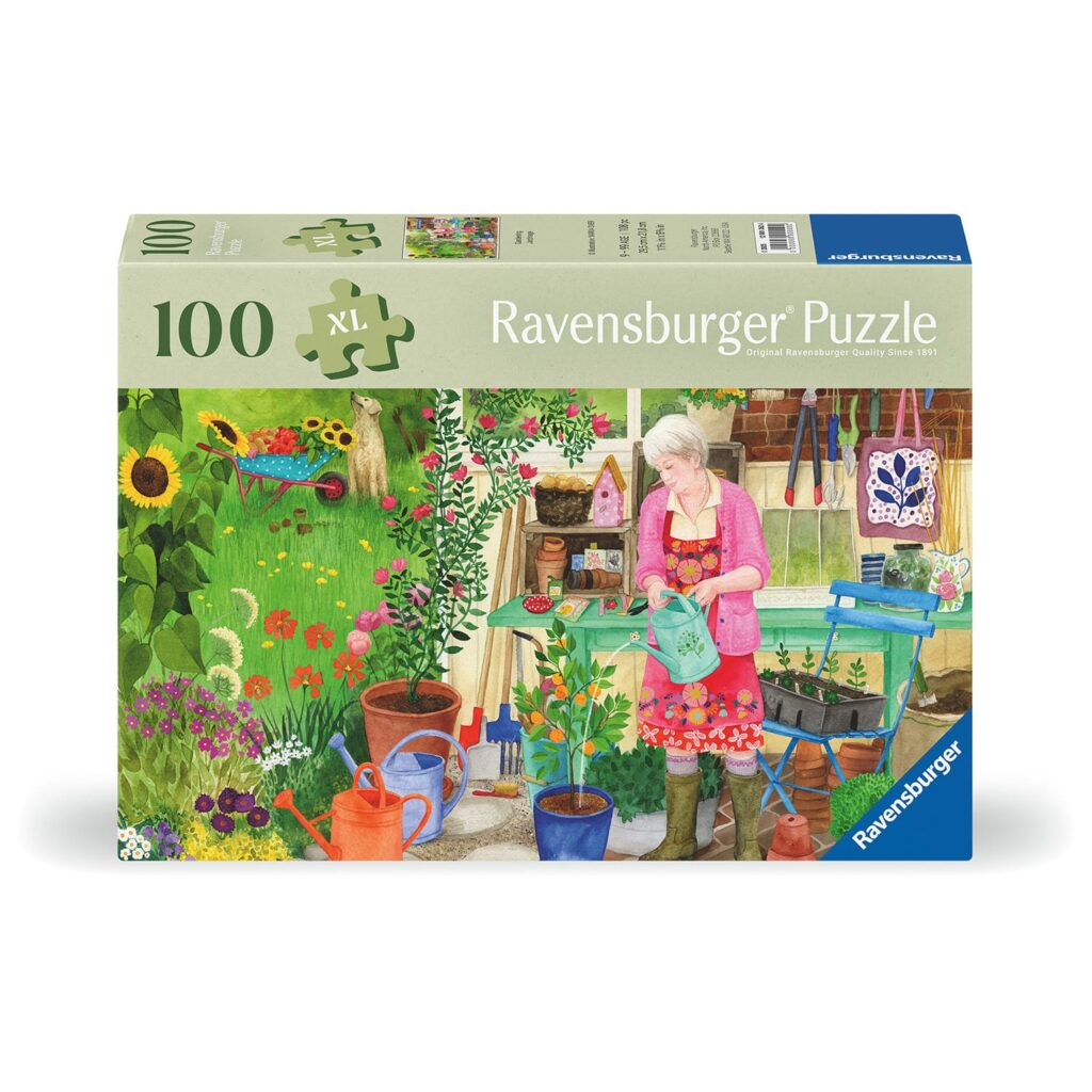 Ravensburger Puslespil – Havearbejde 100 brikker