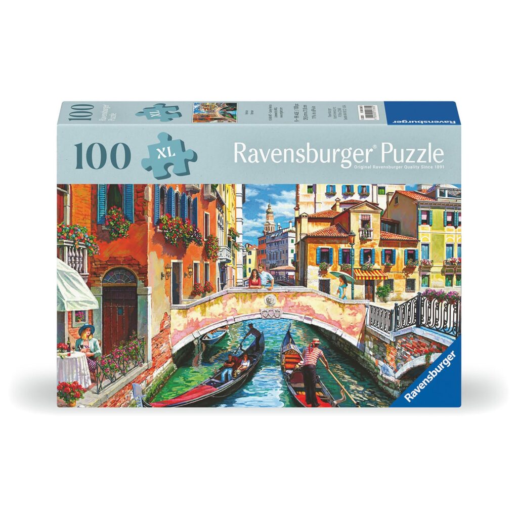Ravensburger Puslespil – Venedig, Italien 100 brikker