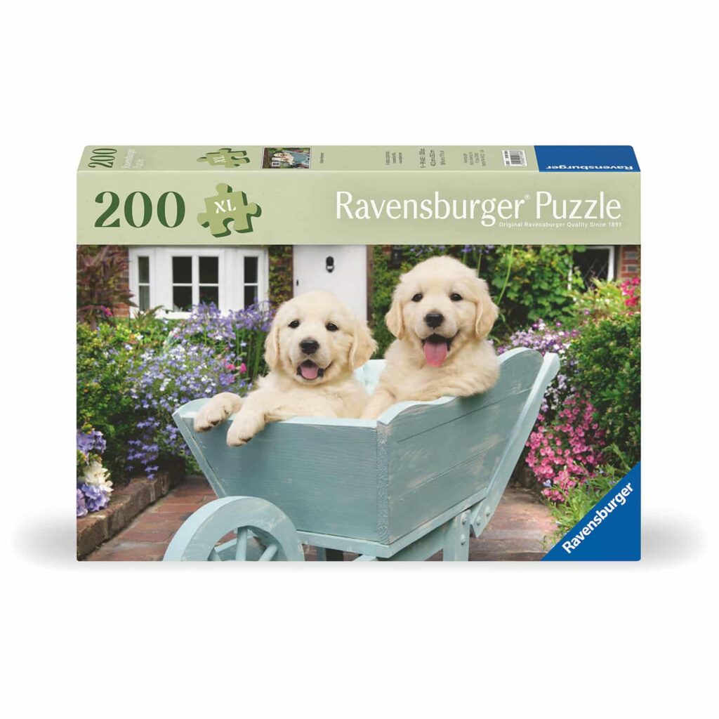 Ravensburger Puslespil – Golden Retriever 200 brikker