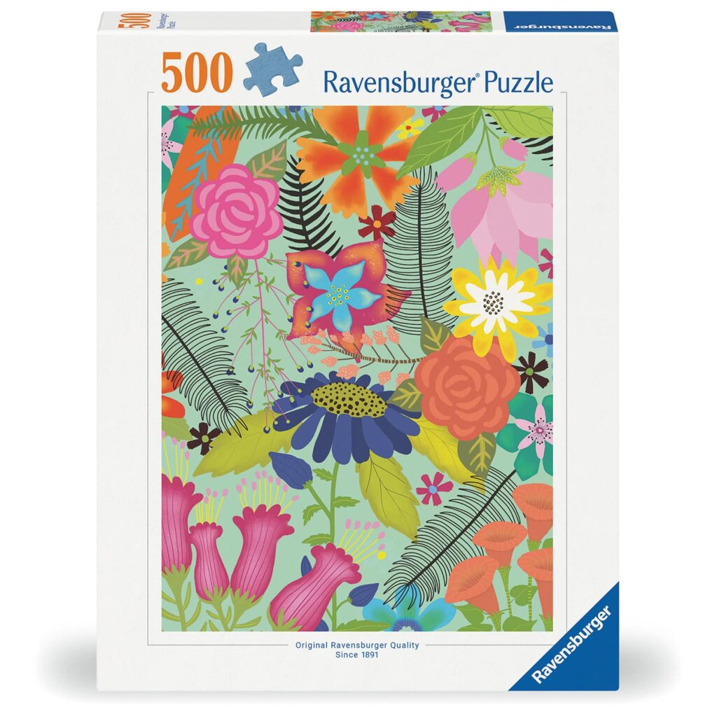 Ravensburger Puslespil – Junglevækster 500 brikker