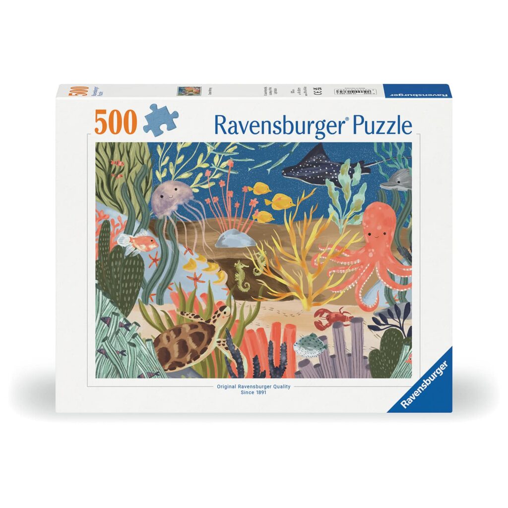 Ravensburger Puslespil – Havets fantasier 500 brikker