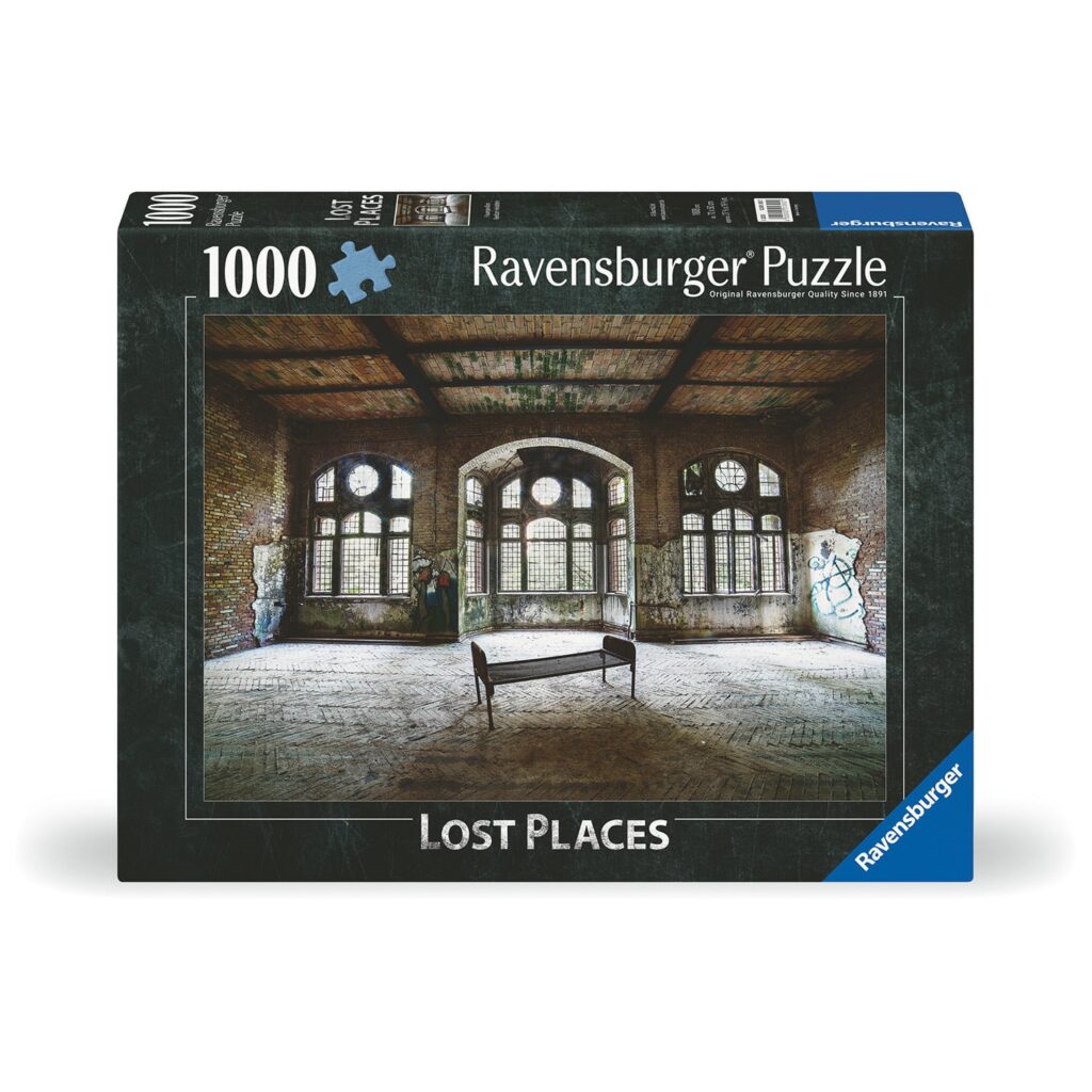 Ravensburger Puslespil – Lost Places: Kvindepavillonen Beelitz Sanatorium, Tyskland 1000 brikker