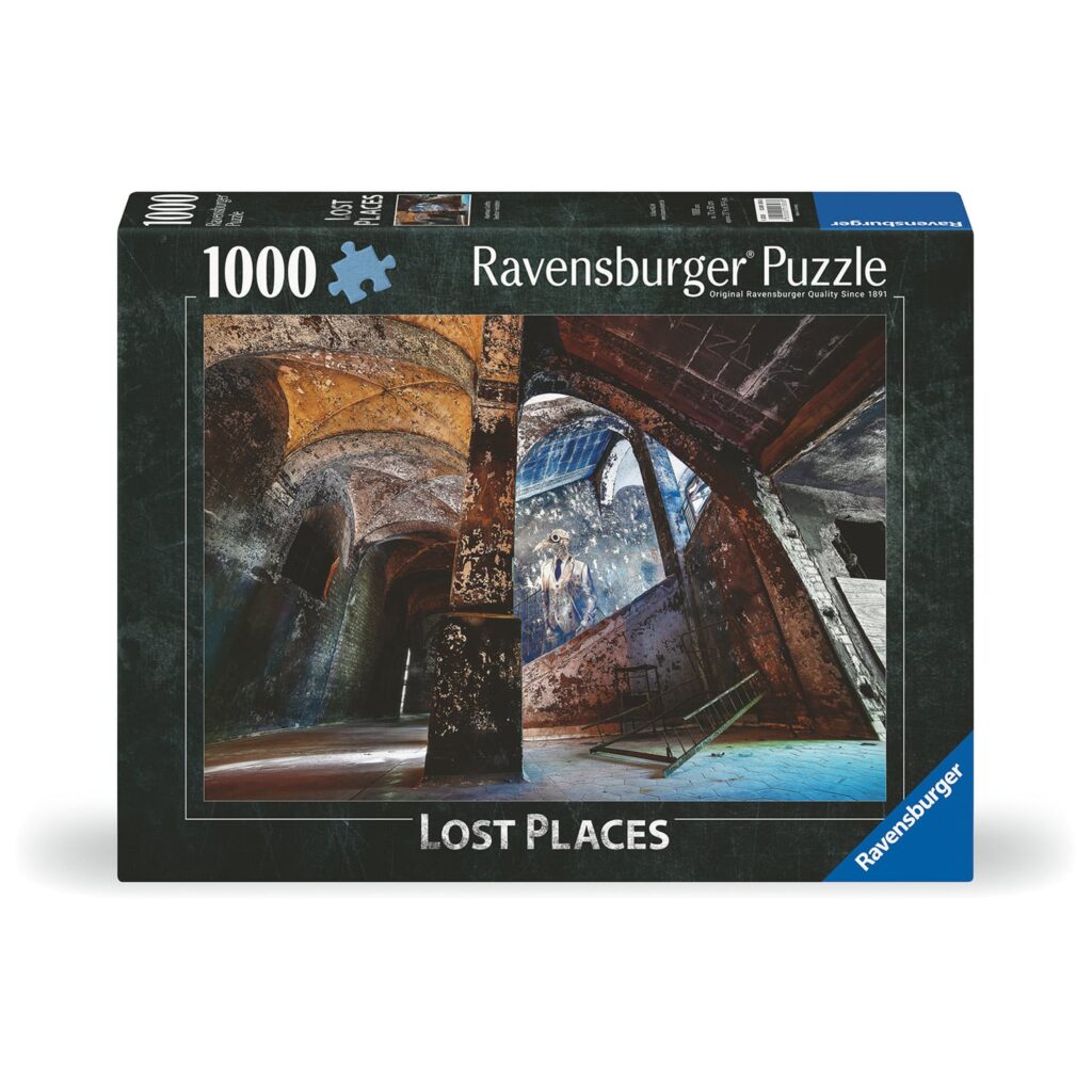 Ravensburger Puslespil – Lost Places: Alpenhaus Graffito Beelitzer Hospital, Tyskland 1000 brikker
