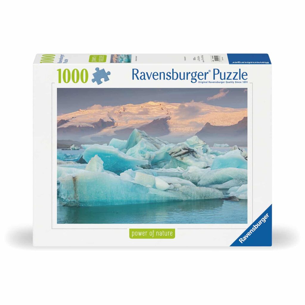 Ravensburger Puslespil – Jökulsárlón, Island 1000 brikker