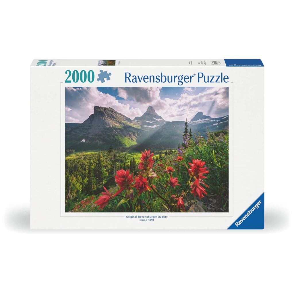 Ravensburger Puslespil – Urørte Bjerge 2000 brikker