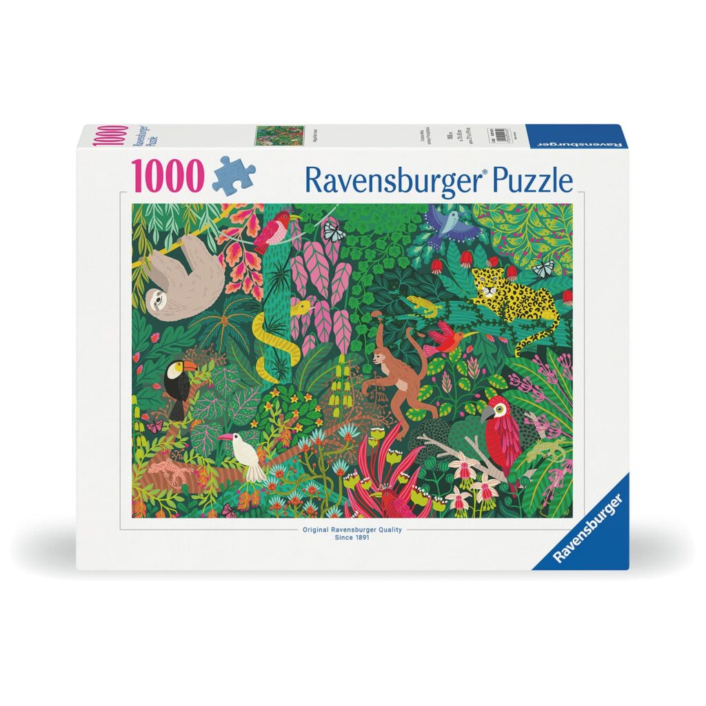 Ravensburger Puslespil – Magisk Regnskov 1000 brikker